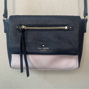 Kate Spade Crossbody Bag Black and White/Cream Cobble Hill Mini‎